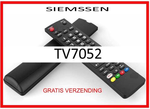 Vervangende afstandsbediening voor de TV7052 van SIEMSSEN., TV, Hi-fi & Vidéo, Télécommandes, Neuf, Enlèvement ou Envoi