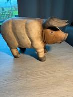 Vintage uit hout gesneden  varken, Antiquités & Art, Art | Sculptures & Bois, Enlèvement