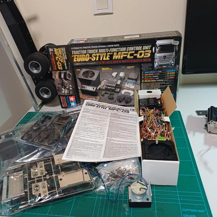 Tamiya MFC 03 unit, Hobby en Vrije tijd, Modelbouw | Auto's en Voertuigen, Truck, Tamiya, Ophalen of Verzenden