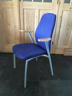 24 Kinnarps Monroe stoelen, Vijf, Zes of meer stoelen, Metaal, Blauw, Gebruikt