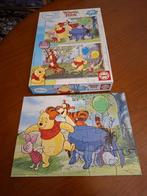 Doos met twee Disney Puzzels Winnie the Pooh, Ophalen, Winnie de Poeh of vrienden, Zo goed als nieuw, Overige typen