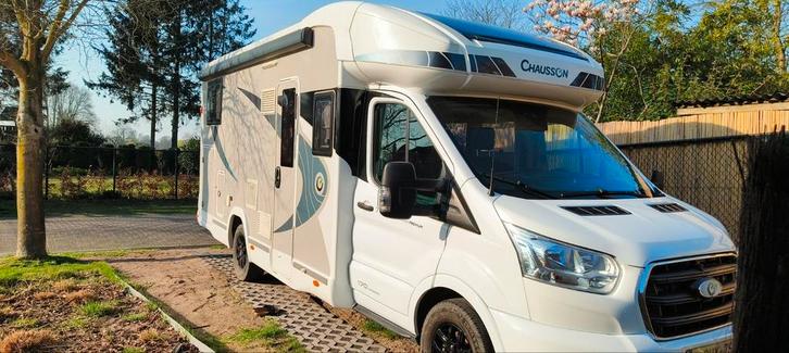 Chausson 777ga titanium premium, Caravans en Kamperen, Mobilhomes, Particulier, tot en met 4, Half-integraal, Chausson, Ford, Diesel