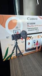 Canon Kit vlogging Powershot G7 X MARK III, TV, Hi-fi & Vidéo, Comme neuf, Canon, 8 fois ou plus, 8 Mégapixel
