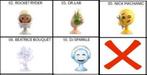 Aldi Emoji 2024 aan 1 euro per stuk, Aldi, Ophalen of Verzenden