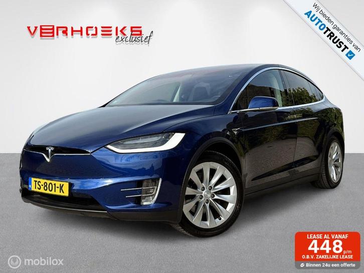 Tesla Model X 100D 7-pers., Auto's, Tesla, Te koop, Model X, 360° camera, 4x4, ABS, Achteruitrijcamera, Airbags, Airconditioning