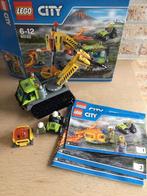 Lego 60122 vulkaan crawler, Kinderen en Baby's, Complete set, Gebruikt, Ophalen of Verzenden, Lego
