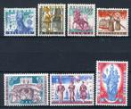 (B) 1082/1088 MH 1958 - Belgische Folklore II., Ophalen of Verzenden, Postfris, Spoor van plakker