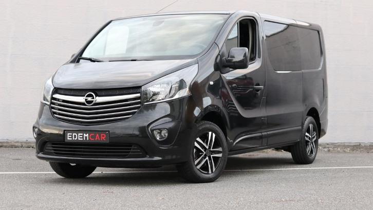 Opel Vivaro 1.6 Bi-turbo Dubbele Cabine 6p, Auto's, Bestelwagens en Lichte vracht, Bedrijf, Te koop, ABS, Achteruitrijcamera, Airbags