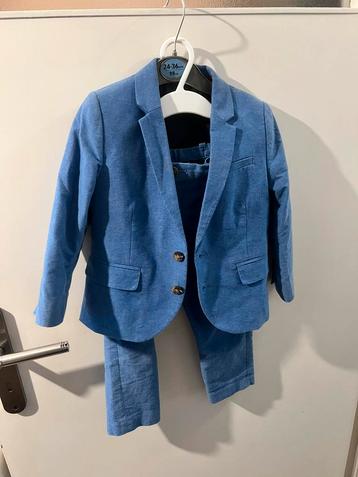 Kostuum broek + vest - blauw maat 98 H&M, Kinderen en Baby's, Ophalen of Verzenden, Zo goed als nieuw