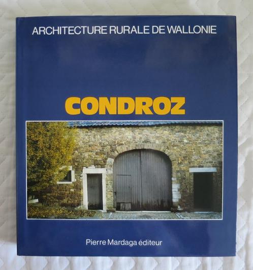 Architecture rurale de Wallonie: Condroz - Mardaga, Livres, Art & Culture | Architecture, Utilisé, Autres sujets/thèmes, Enlèvement