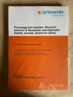 Artevelde ‘Procesgericht werken: Muzische’ 2023-2024, Enlèvement, Neuf, Enseignement supérieur professionnel