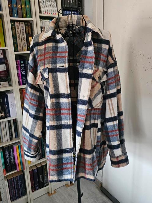 Zara T.L geruite overshirt - Nieuw en trendy, Kleding | Dames, Jassen | Zomer, Nieuw, Blauw, Ophalen of Verzenden