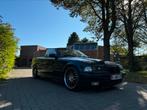 Bmw e36 325ia cabriolet*1993*oem m3 stoelen*18”*hardtop, Auto's, BMW, Automaat, Cabriolet, Zwart, Leder