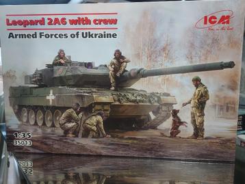  ICM (35013): Leopard 2A6 met bemanning om 1:35 beschikbaar voor biedingen