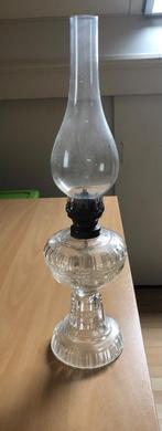 Vintage Olielamp in glas, Ophalen