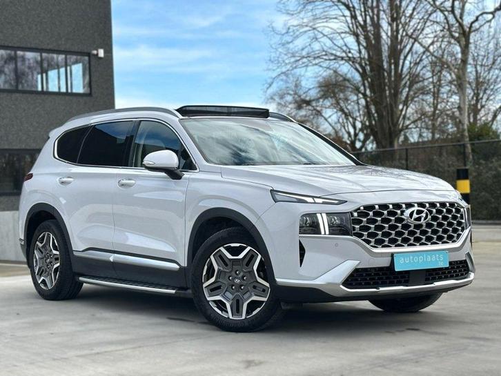 Hyundai Santa Fe 2021 Full Option 62262km, Auto's, Hyundai, Bedrijf, Te koop, Santa Fe, ABS, Achteruitrijcamera, Adaptieve lichten