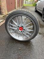 Echte BBS velgen 19inch Breyton Flame met goede banden *****, Auto-onderdelen, Ophalen, 19 inch, Band(en)