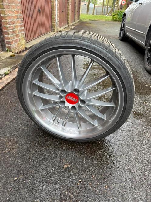 Echte BBS velgen 19inch Breyton Flame met goede banden *****, Auto-onderdelen, Banden en Velgen, Band(en), 19 inch, Ophalen