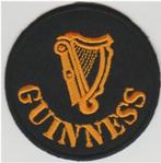 Guinness stoffen opstrijk patch embleem, Verzamelen, Merken en Reclamevoorwerpen, Nieuw, Verzenden