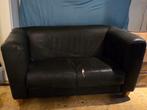 Lederen zetel, Huis en Inrichting, Ophalen, Gebruikt, 150 tot 200 cm, Tweepersoons