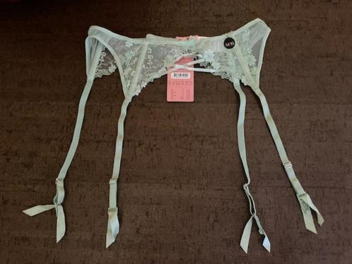 Gloednieuwe sexy lichtgroene jarretelgordel Hunkemöller M, Kleding | Dames, Ondergoed en Lingerie, Setje, Groen, Verzenden