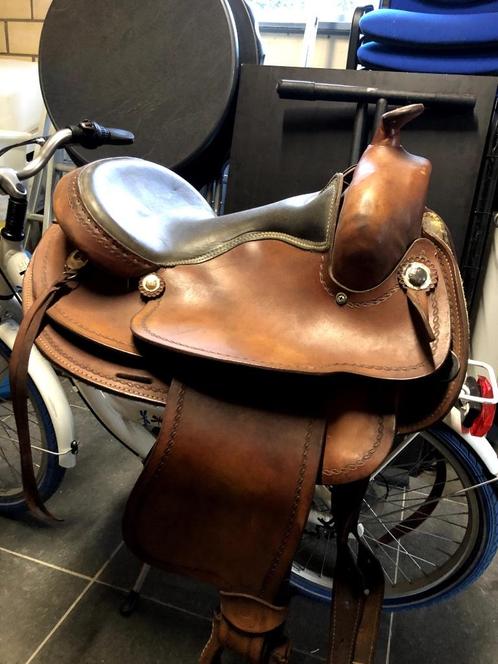 Selle Continental Western, Animaux & Accessoires, Chevaux & Poneys | Selles, Comme neuf, Western, Enlèvement