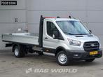 Ford Transit 170pk Open Laadbak 3,5t Trekhaak Airco Cruise C, Neuf, Argent ou Gris, Achat, Euro 6