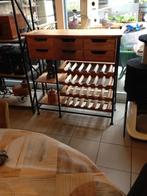 wijnrek, Ophalen, Zo goed als nieuw, Hout, 15 tot 25 flessen