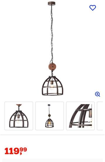 Hanglamp - Industrieel beschikbaar voor biedingen