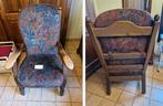 Oude zetel met kussen, Antiek en Kunst, Ophalen
