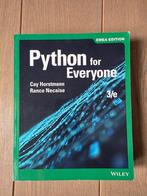 Python for Everyone third edition, Ophalen of Verzenden, Zo goed als nieuw, Programmeertaal of Theorie