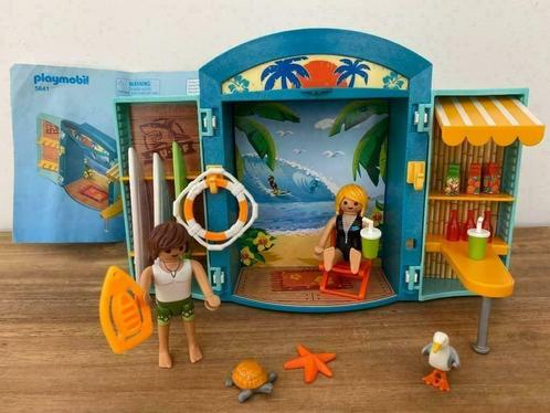 Playmobil City Life Speelbox Surfshop in nieuwstaat, Kinderen en Baby's, Speelgoed | Playmobil, Zo goed als nieuw, Complete set