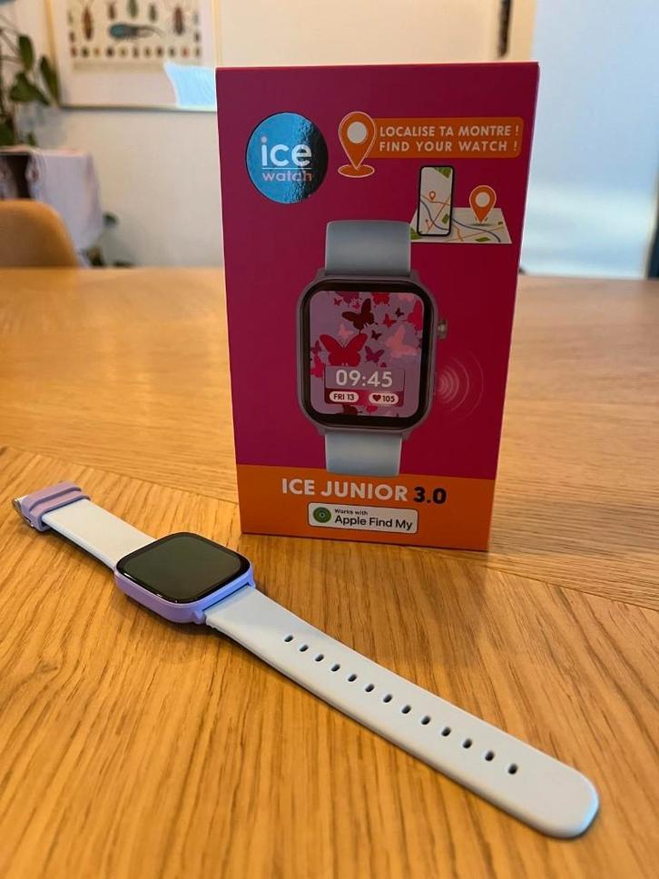 ice watch - ice junior 3.0, Handtassen en Accessoires, Smartwatches, Nieuw, iOS, Paars, Afstand, Calorieverbanding, Hartslag, Slaap