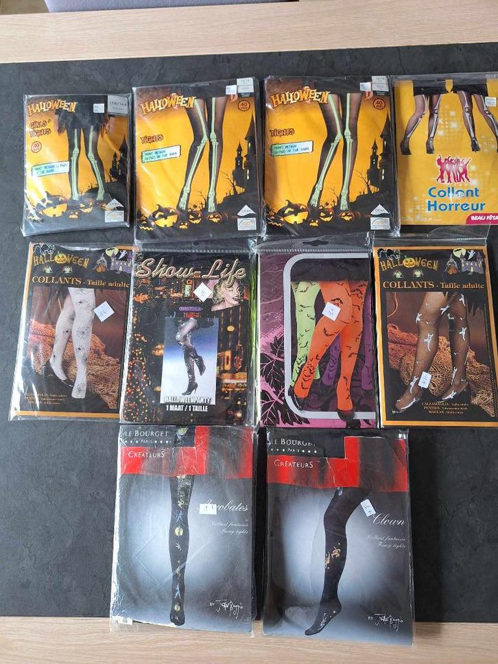 halloween panty's alles voor €10.00, Kleding | Dames, Leggings, Maillots en Panty's, Nieuw, Panty, Overige maten, Zwart, Ophalen of Verzenden