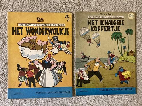 2x NERO - Nrs. 28+33 - Het Volk 1e Reeks - ZGAN, Boeken, Stripverhalen, Zo goed als nieuw, Meerdere stripboeken, Ophalen of Verzenden