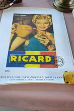 Ricard posters, Ophalen, Gebruikt, Reclamebord