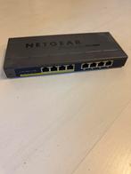 Netgear 4x POE 4x 10/100/1000 GS108P switch, Ophalen of Verzenden, Zo goed als nieuw