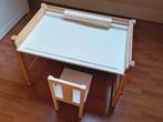 Kinderbureau IKEA ('Flisat') incl. stoeltje & 2 bakken, Kinderen en Baby's, Ophalen, Gebruikt, Tafel(s) en Stoel(en)