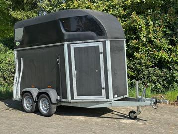 2 paarden-trailer Sirius S75 : zeer ruim, 2m45 binnenhoogte beschikbaar voor biedingen