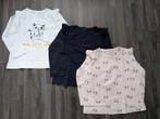 Set van 3 longsleeves La Redoute maat 86, Ophalen, Zo goed als nieuw
