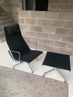 Vitra aluminium lounge chair charles eames hopsak, Huis en Inrichting, Ophalen, Zo goed als nieuw, Stof, Design