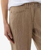 BRAX / Style Farina / In 100% linnen / Broek voor dames / 48, Taille 46/48 (XL) ou plus grande, Enlèvement ou Envoi, Brax, Beige