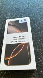 Iphone 16 pro Helemaal nieuw. NIET AANGEZET, Telecommunicatie, Mobiele telefoons | Apple iPhone, Ophalen of Verzenden, Nieuw