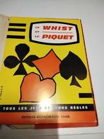 Le Whist et le Piquet tous les jeux  et leurs règles, Hobby & Loisirs créatifs, Comme neuf, Enlèvement ou Envoi