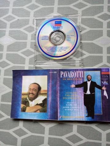 CD - PAVAROTTI IN BELGIUM beschikbaar voor biedingen