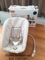 Stokke newborn babyset kussentje tray harnas tuig gliders, Kinderen en Baby's, Kinderstoelen, Ophalen, Gebruikt