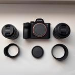 Sony A7 III + 28mm + 50mm - 1826 clicks - incl garantie, Audio, Tv en Foto, Ophalen, Compact, Sony