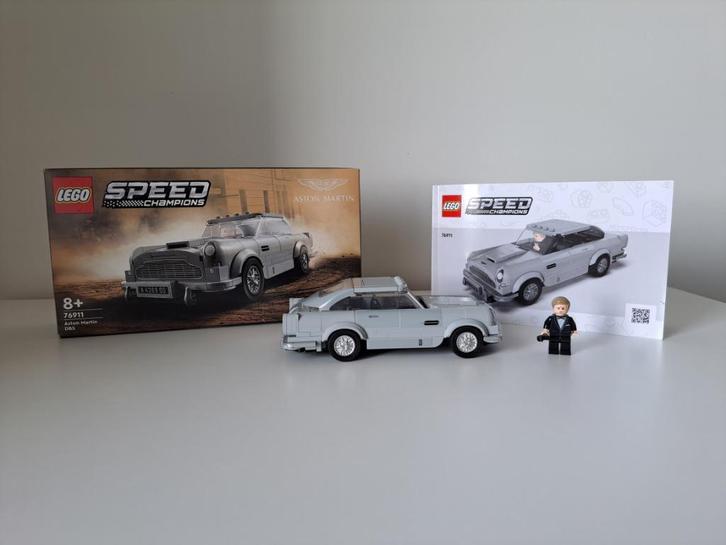 LEGO Speed Champions 76911 007 Aston Martin DB5, Kinderen en Baby's, Speelgoed | Duplo en Lego, Zo goed als nieuw, Lego, Complete set