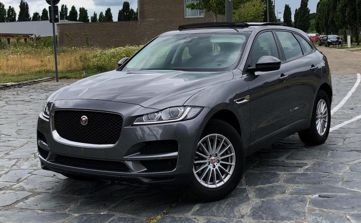 Jaguar F-Pace 2.0d 4x4 Automaat/Panoramadak/Camera, Auto's, Jaguar, Bedrijf, Te koop, F-Pace, 4x4, ABS, Achteruitrijcamera, Adaptieve lichten