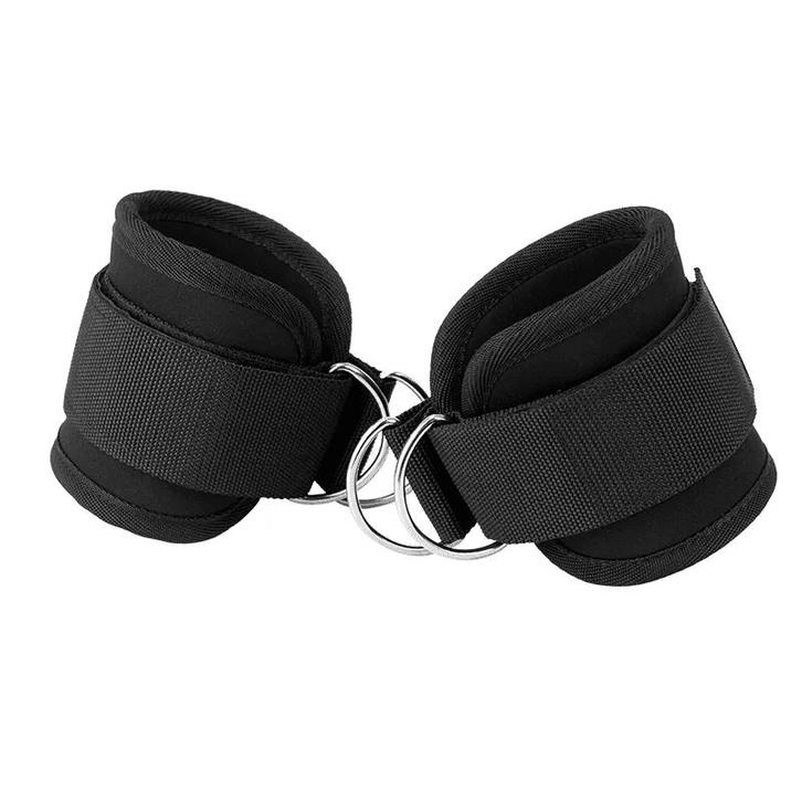 Enkelband ankle strap voor poelie / powerstation, Sport en Fitness, Fitnessapparatuur, Nieuw, Krachtstation, Benen, Overige materialen